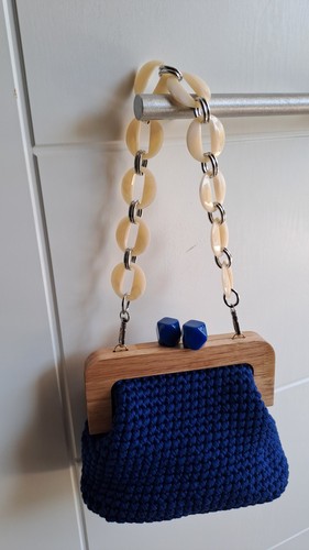 Borsa fatta mano uncinetto - fatta,