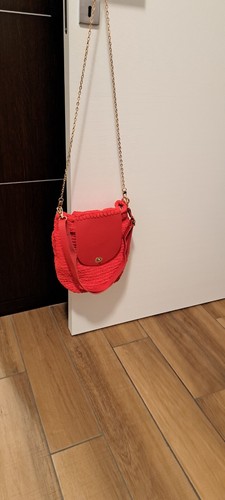 Borsa rossa ciniglia - rossa,