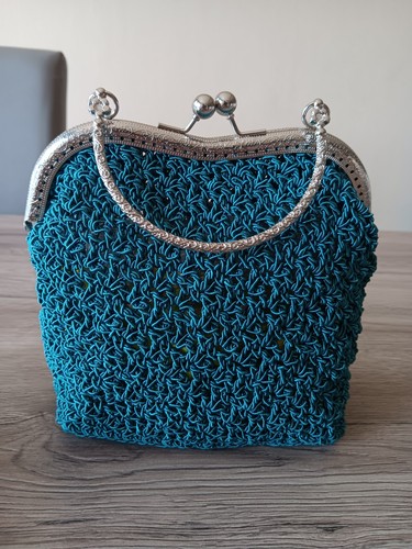 Borsa uncinetto fatta mano - a,