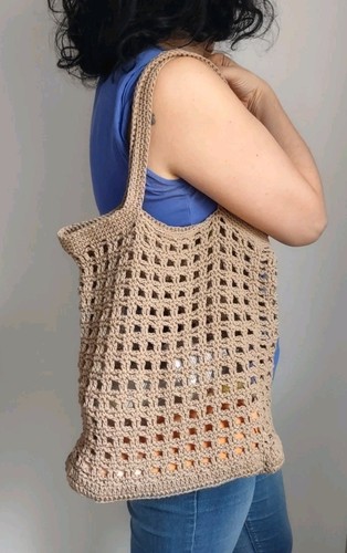 Borsa rete fatta a - a,
