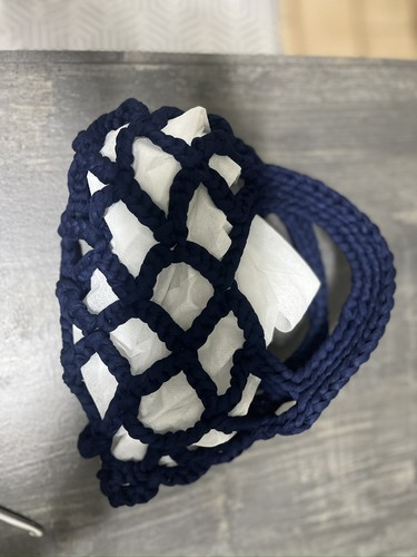 Borsa fatta mano uncinetto - fatta,