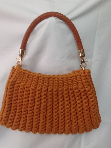 Borsa uncinetto fatta - uncinetto,