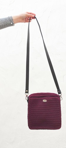 Borsa fatta mano uncinetto - borsa, a