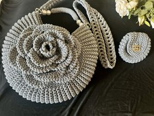 Borsa all’uncinetto Con