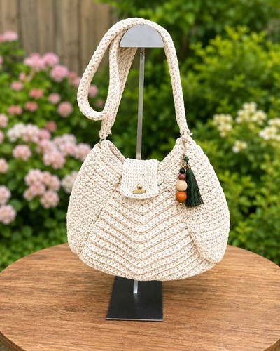 Borsa all uncinetto - all'uncinetto, a