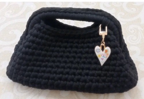 Borsa uncinetto fatta mano - borsa,