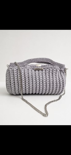 Borsa fatta mano uncinetto - a,