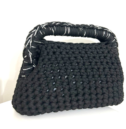 Borsa uncinetto fatta mano - borsa,