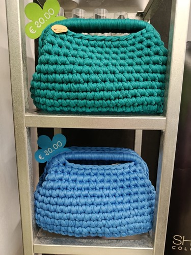 Borsa uncinetto fatta mano - fatta, a