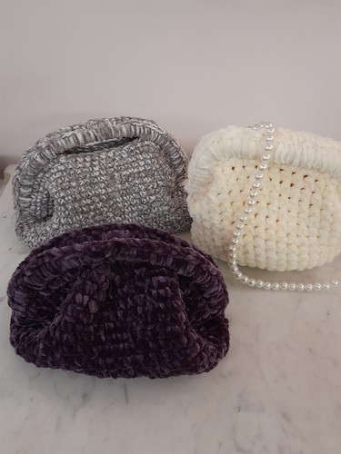 Borse clutch fatte - borse, mano
