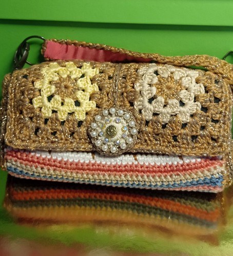 Borsa stile granny fatta - borsa,