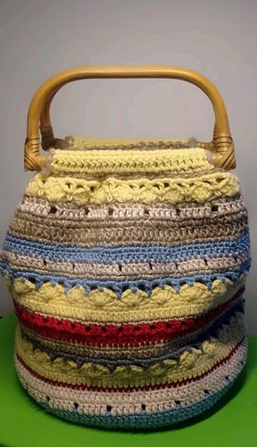Borsa fatta mano uncinetto - borsa,